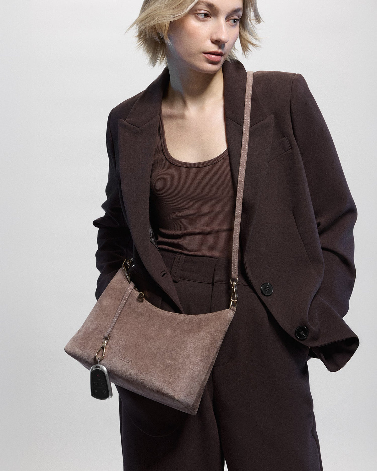 Addison Crossbody Suede